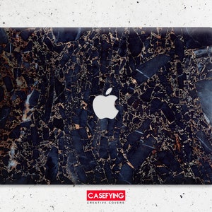 Dark marble hard plastic macbook cover Protection double sided case MacBook retina 15 macbook case 17 inch Mac Air 11 macbook 13 air case