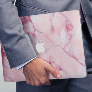 Pink marble stone slice texture macbook protective case Macbook a1708 case gift for student 13 MacBook Pro 2016 mac air 13 MacBook 12 inch