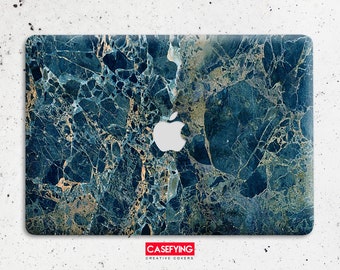 Blue marble stone texture case Macbook 12 case macbook pro 13 inch hard plastic case Macbook Case 15 macbook pro 13 2017 husband gift