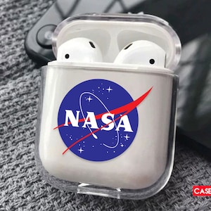 Nasa logo AirPods case logo airpods 1 galaxy airpod pouch nasa logo for you nasa special gift space airpod case stars airpods 1 case