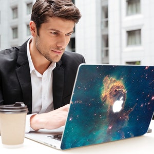 Space galaxy print double sided proterctive case MacBook Pro 13 Gift for him mac pro cases 13 inch MacBook pro Air Case pro 13 inch case image 4