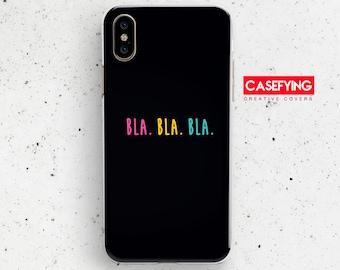 Fashion design , bla bla bla , print for  words Galaxy S10e fashion A50s case Fashion design bla bla bla iPhone X cool 12 pro case