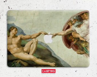 The Creation of Adam print for Macbook case MacBook 16 Pro M1Max MacBook Air M1 2022 MacBook case Adam macbook 13 art 15 inch case