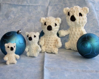 Easy One-Piece Teddy Bear | Crochet Pattern | Amigurumi | pdf download | Gift for kids | Home Decor