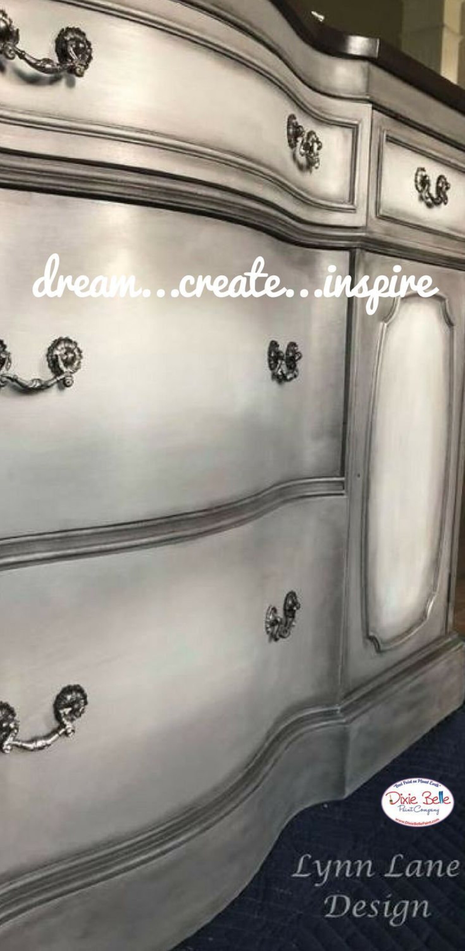 Manatee Gray Chalk Paint Gray Chalk Paint Dixie Belle - Etsy