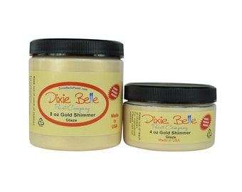 Gold Shimmer Glaze for Chalk Paint -  Dixie Belle Paint