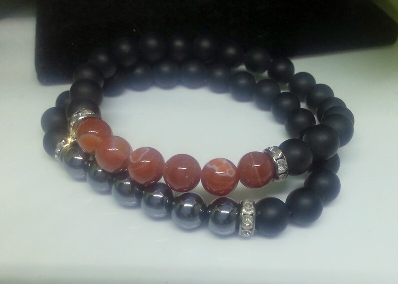 Dispel Negativity Stretch Bracelet Set