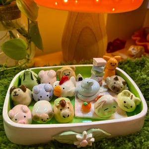Pastel Zodiac Animals and Spring Trinket Tray [PRE-ORDER]
