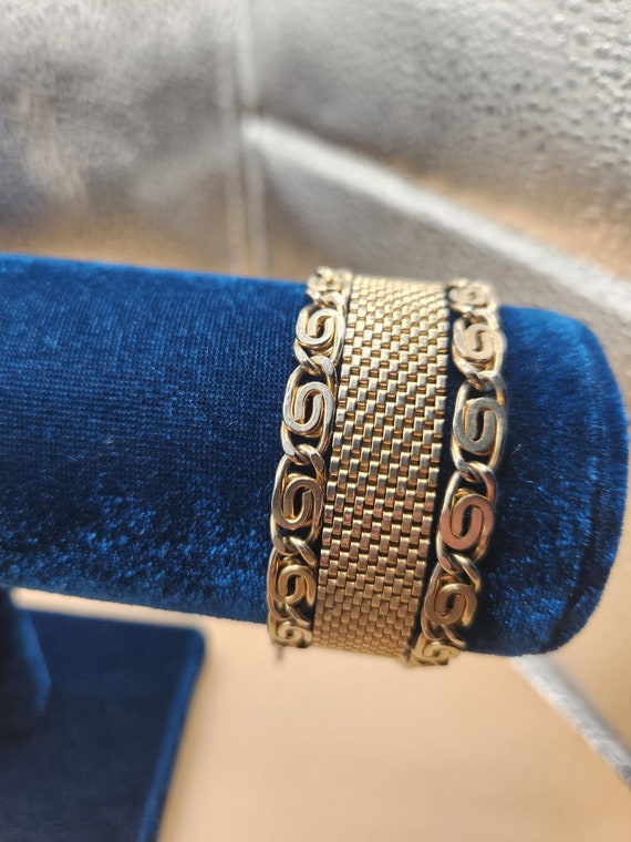 Vintage Marino Gold Tone Bracelet
