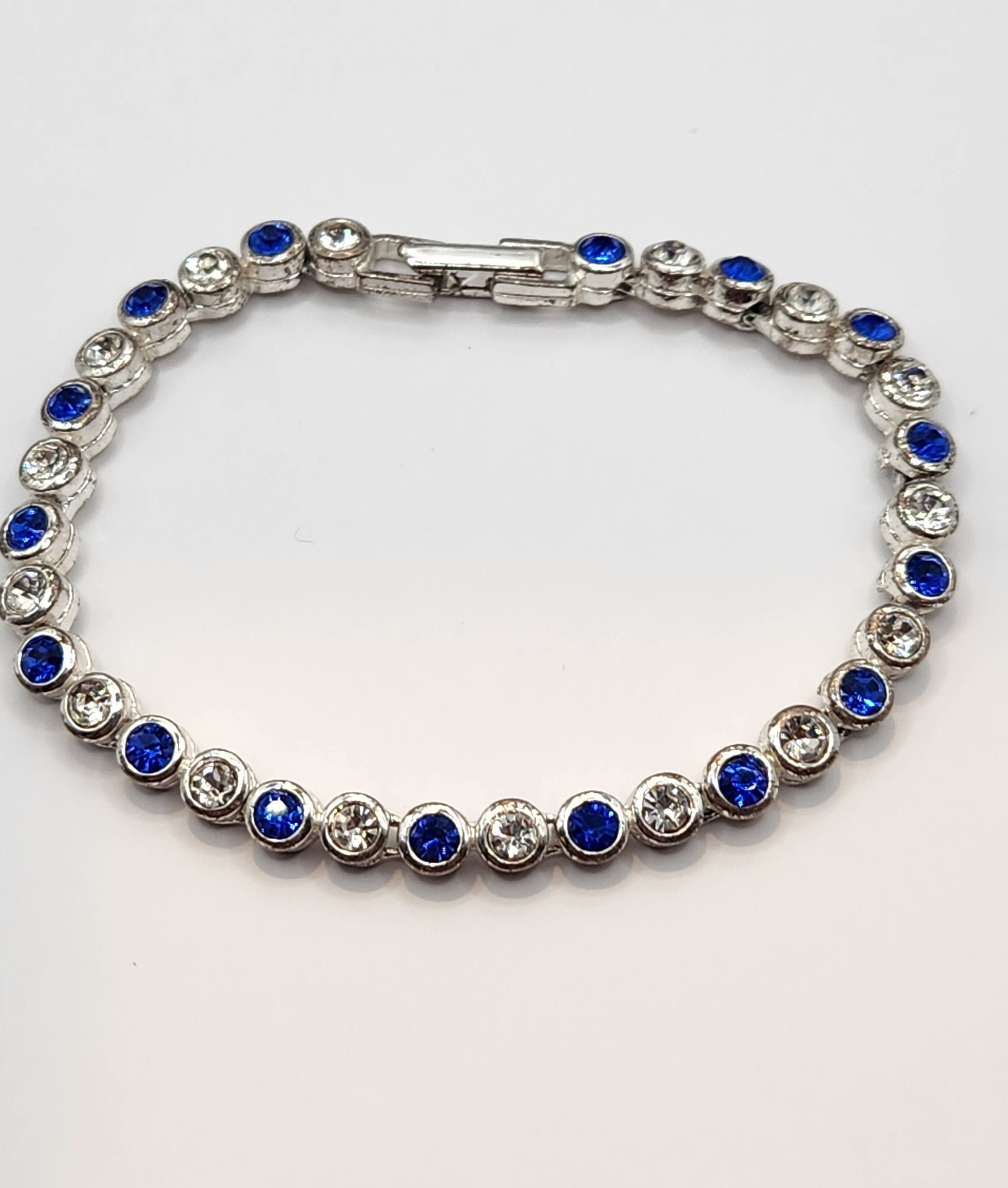 Bracelet Vintage Avon Collection Plaza IV - Plaqué Or Avec Améthyste Simulée - Occasion