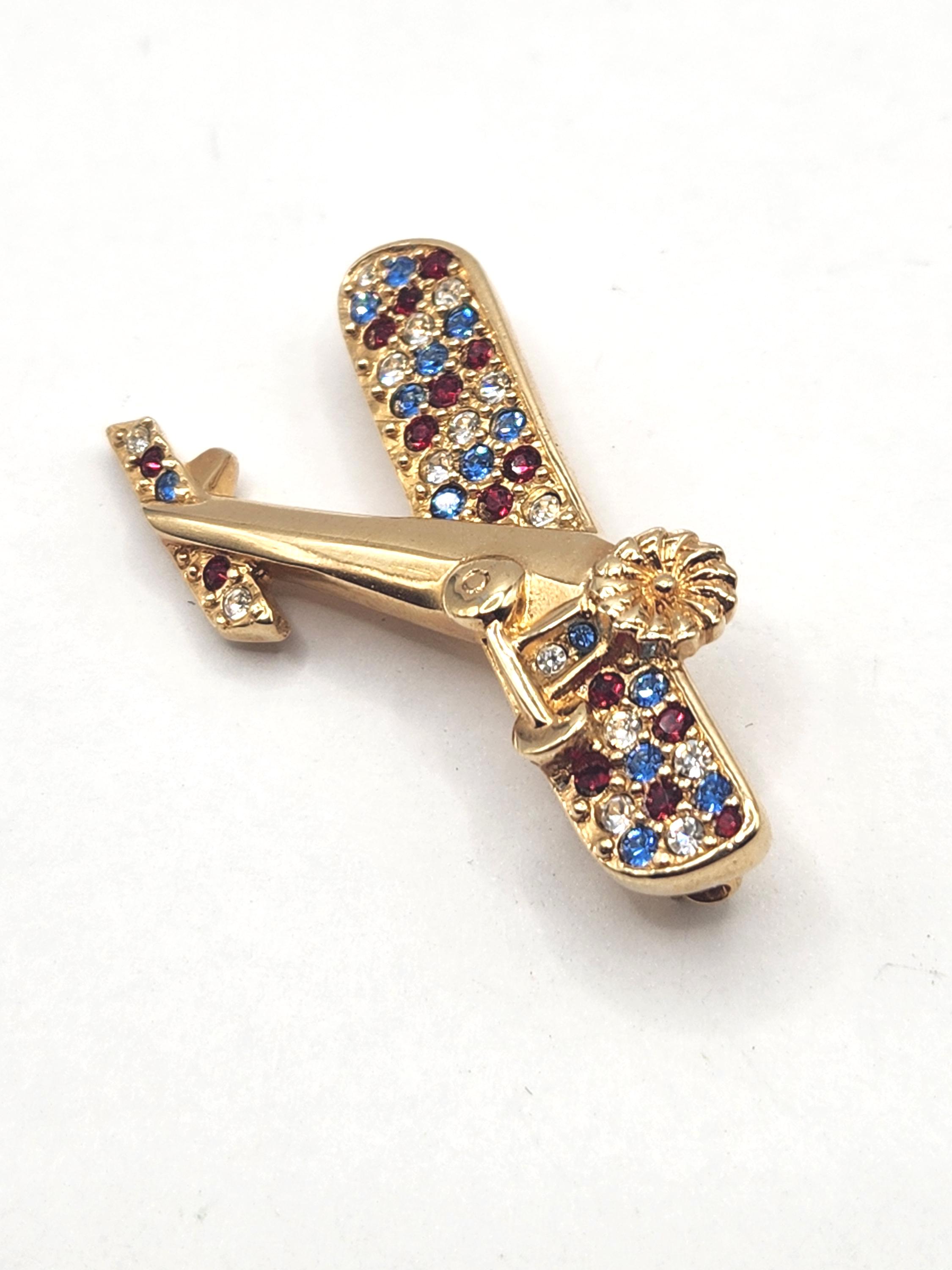 Swarovski Airplane - Etsy
