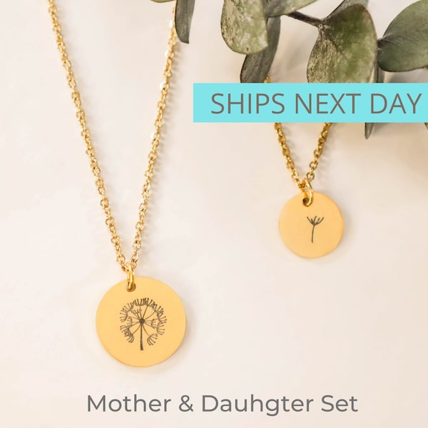 Mother daughter necklace set of 2 worldnetgifts