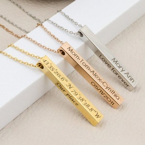 Vertical name bar deals