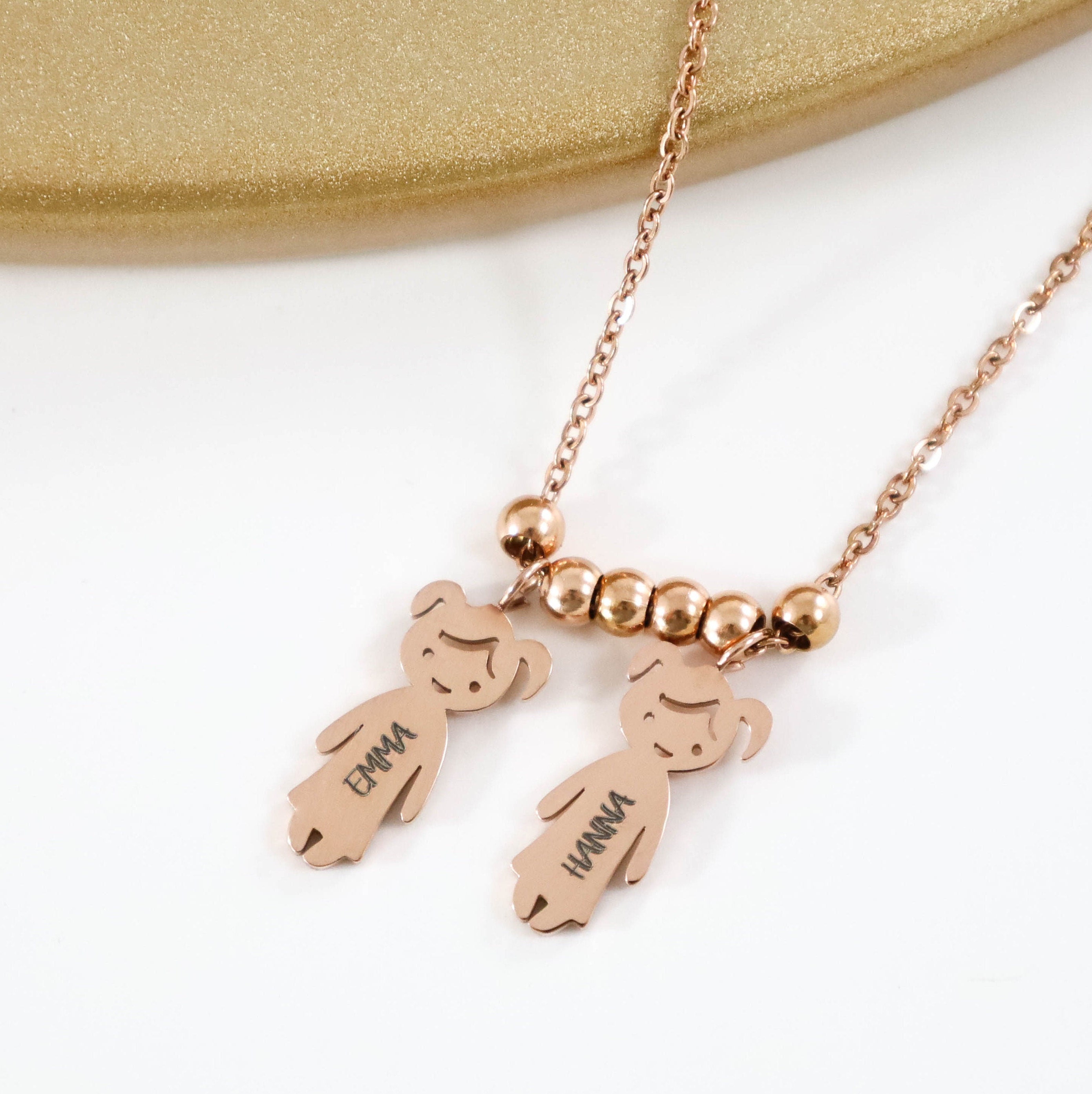 Mom necklace with kids name mom son necklace kids name Etsy