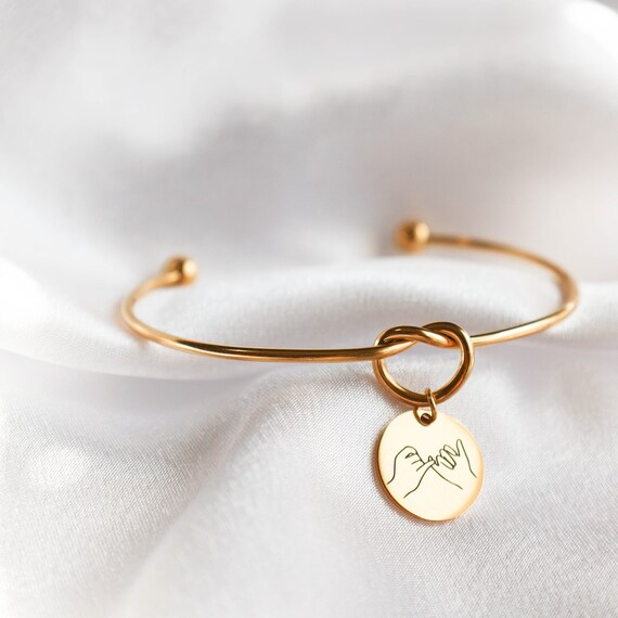 Pinky promise charm best sale bracelet