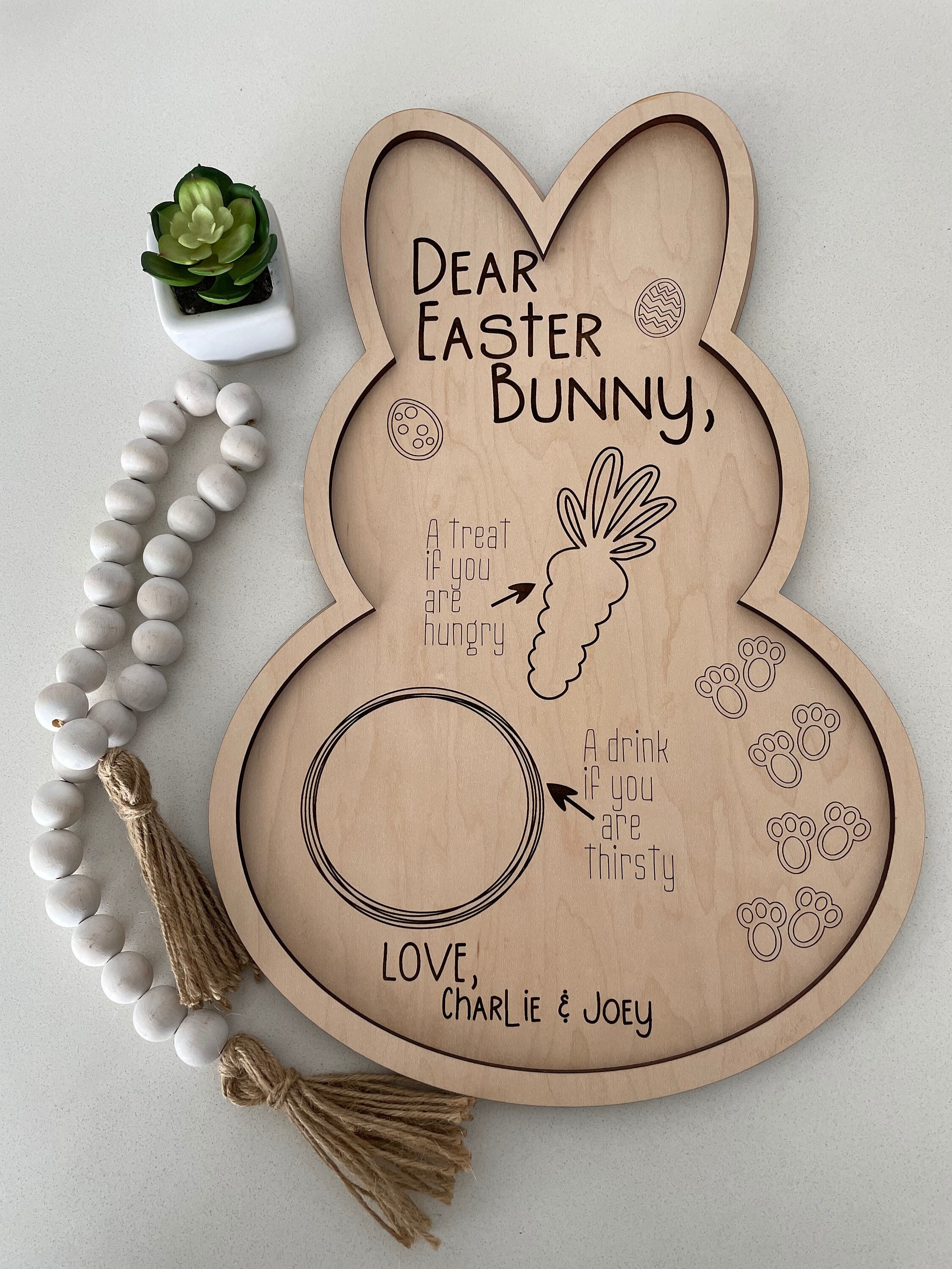 DIGITAL DOWNLOAD SVG Easter Bunny Tray Svg Easter Bunny Etsy Canada