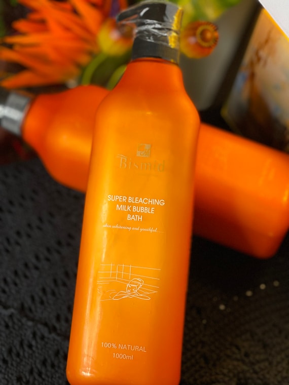 Original Bismid Whitening Shower Gel Milk Bubble Bath Etsy