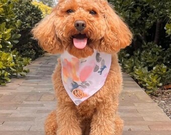 Dog Bandana - ‘Blooming Pastels’