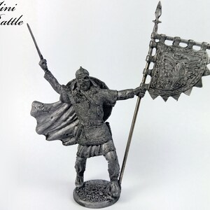 VIKINGS Valkyrie Metal Figure 1/32 Tin Toy Soldiers 