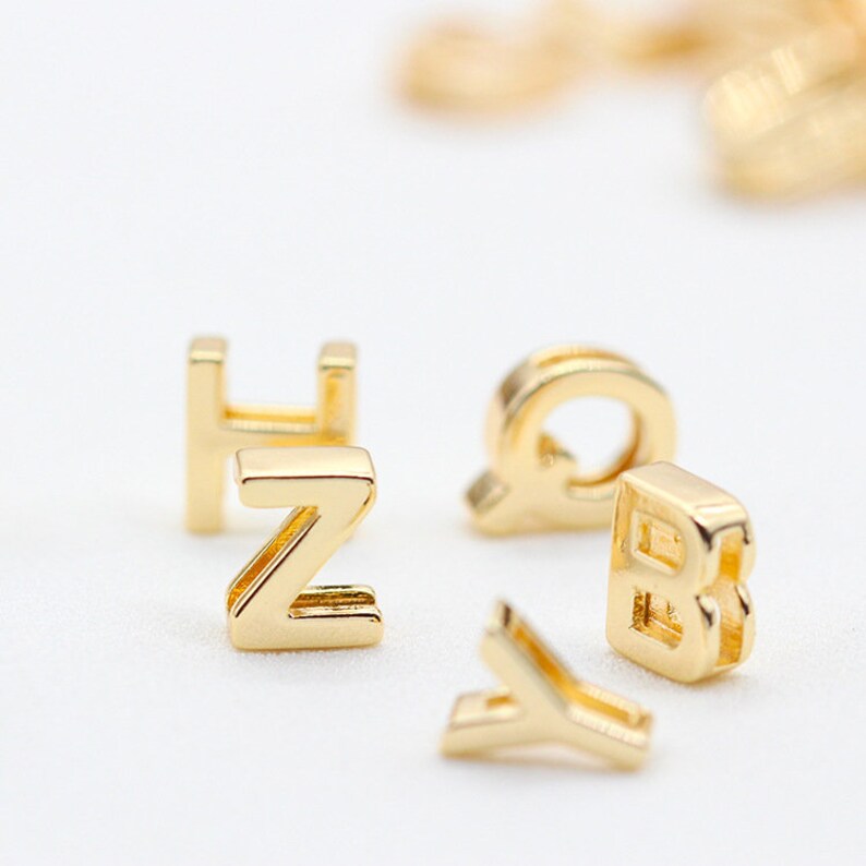 Initial Birthday Sister Capital letter Gold Necklace Upper case letter Jewelry Friendship Personalized Gift Mom