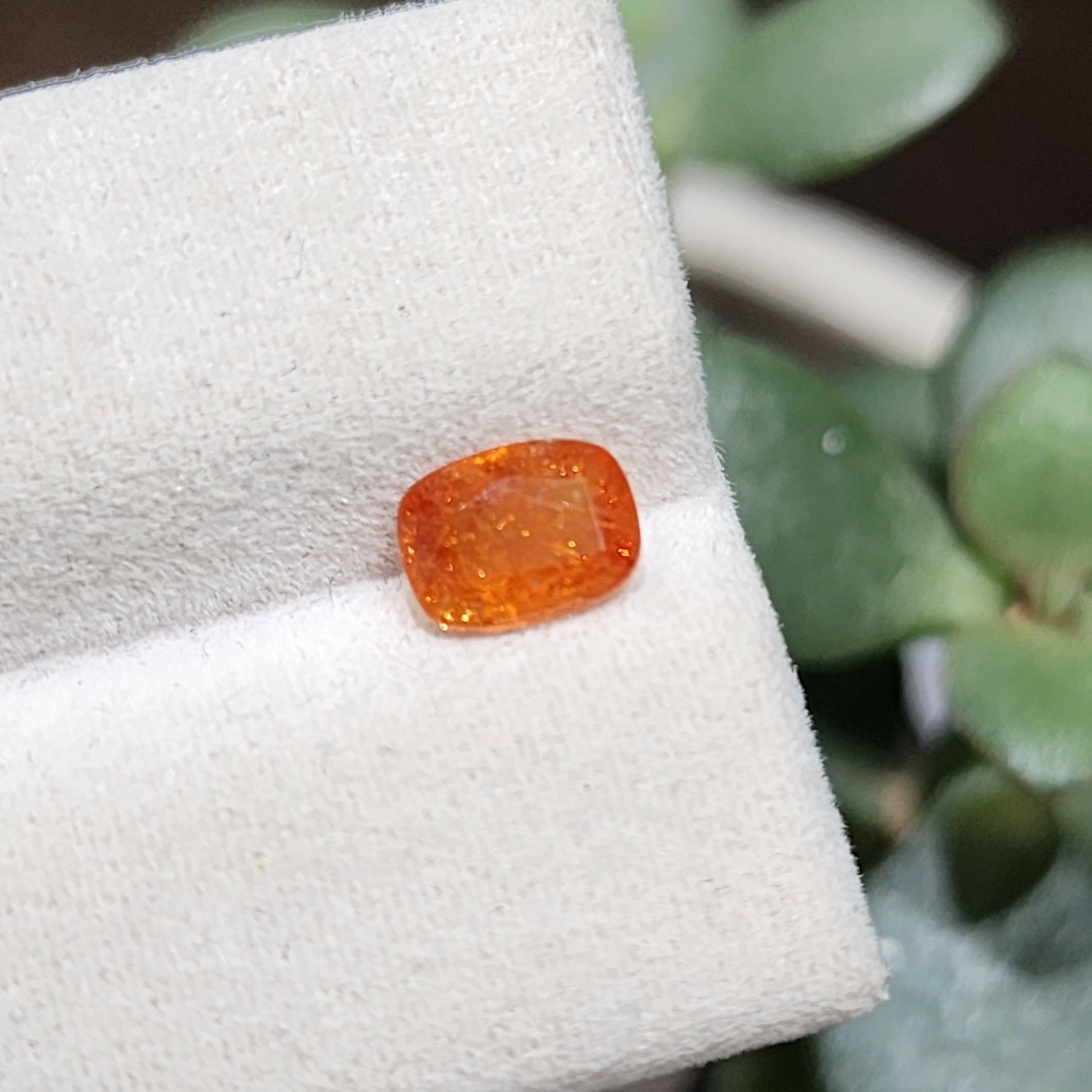 Natural Spessartite Garnet 6.9mm 5.1mm 2.8mm Rare loose Gemstone Orange Mandarin Garnet Spessartite Fanta Garnet Spesatite Garnet Ring