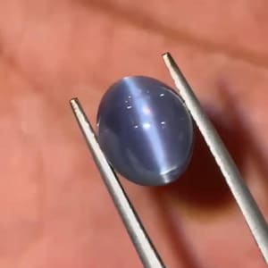 Certified Rare  Alexandrite Catseye 4.45cts color change green to Purple Russian Alexandrite  9.2mm 7.4mm 6.6mm chrysoberyl Catseye