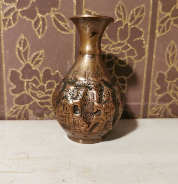 MASSIV KUPFER ブロンズ 花瓶 【公式通販】