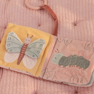 Buggy book Flowers and Butterflies with name image 4