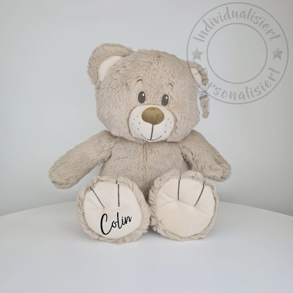 Prematuur Monument Vernederen Cute Teddy Bear 50 Cm With Name / Cuddly Toy / Baby Gift / - Etsy