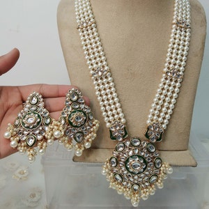 White moti rani haar top