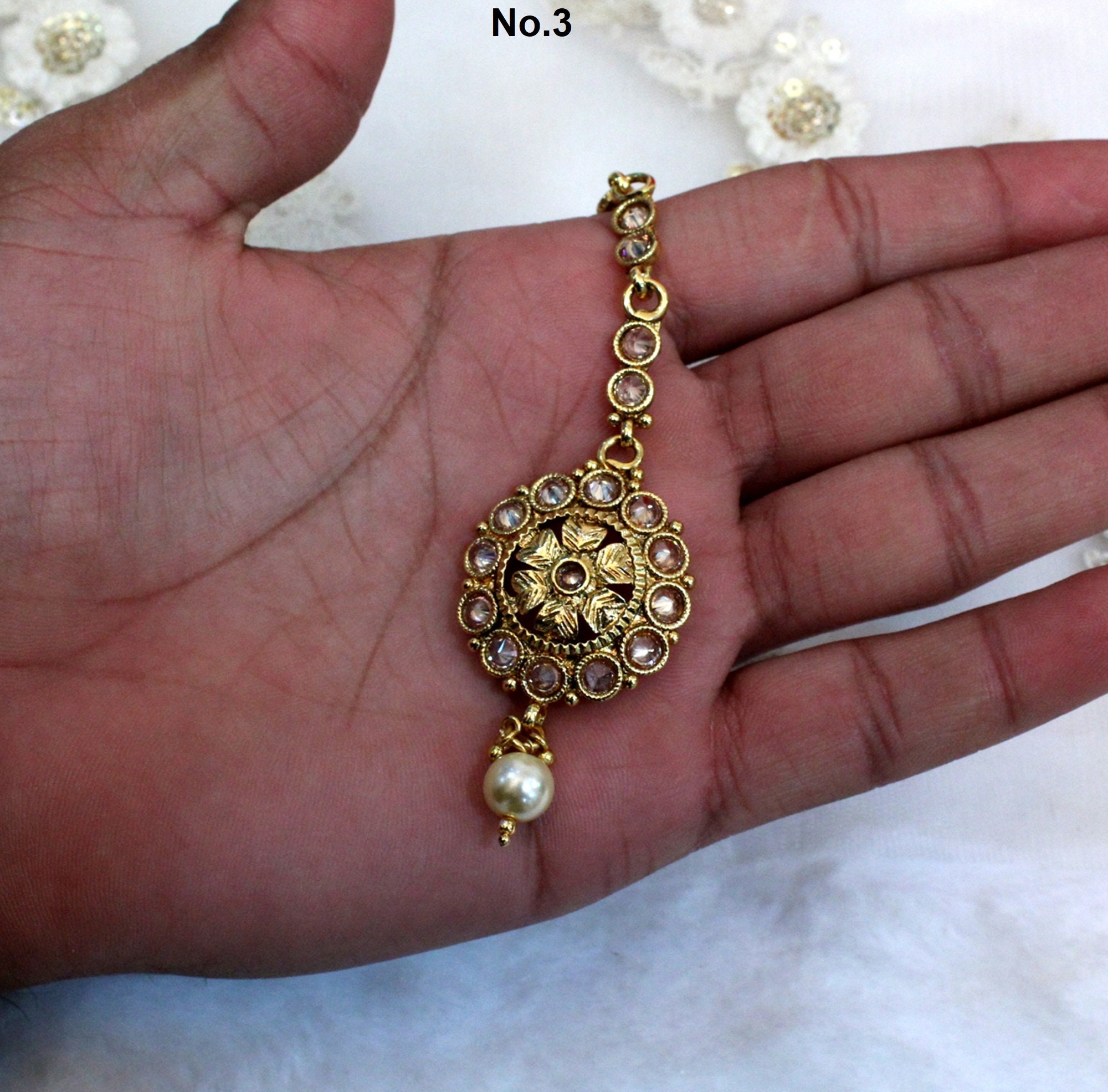 tikka indian headpiece