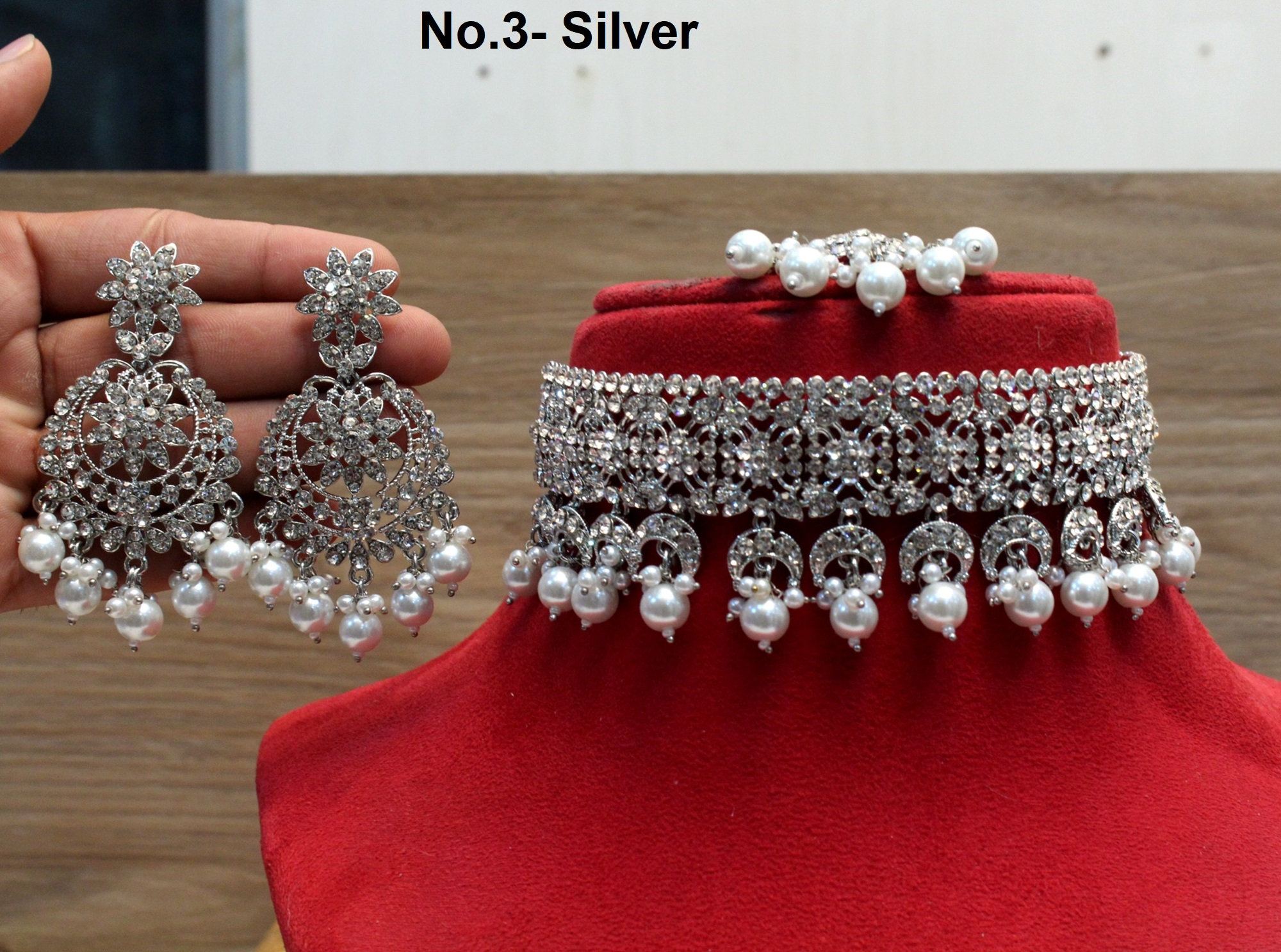 Indian Bridal Choker Choker Necklace Bollywood Jewelry Sets Online