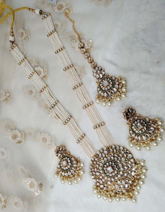 Gold rani haar bridal hotsell necklace sets