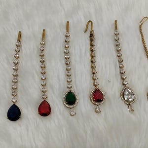 Tikka Tika Jewelry Indian Headpiece Jewelry/Antique CZ HeadPiece tikka Hair/American diamond Maang Tikka Jewellery/Wedding tikka