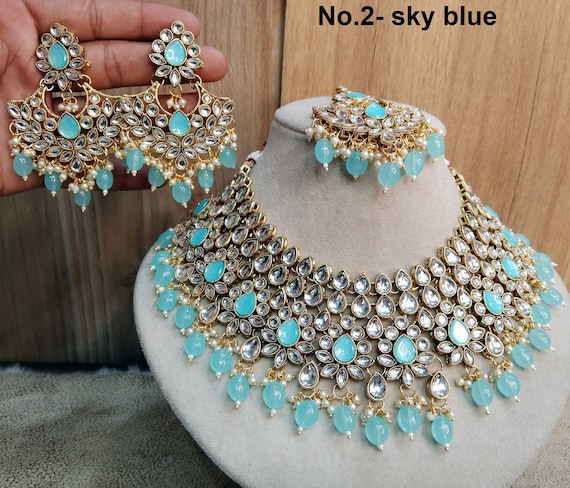 Marvelous Native American Navajo Turquoise Gold Filled Necklace And Earring Set Marvelous Native American Navajo Turquoise Gold Filled Necklace And Earring Set