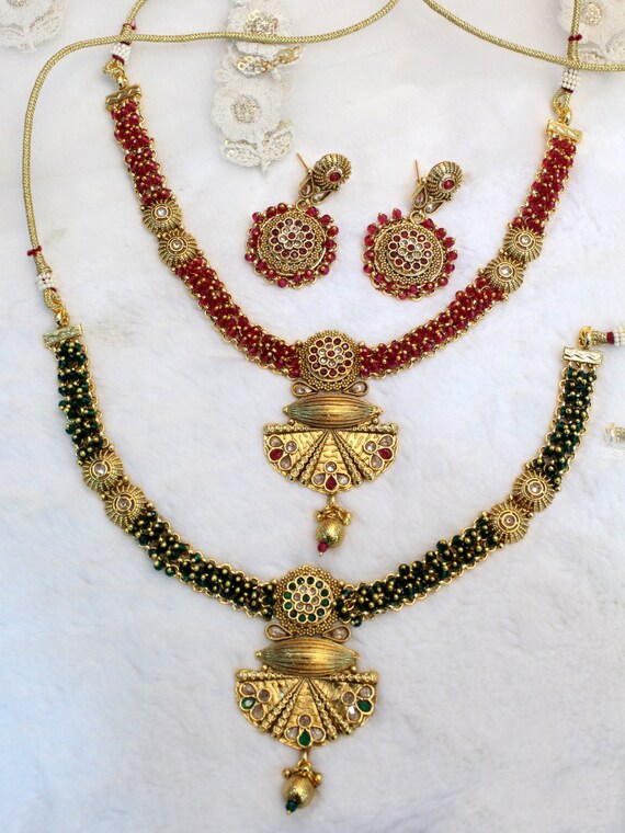 Indian Gold Jewelry Temple Jewellery 