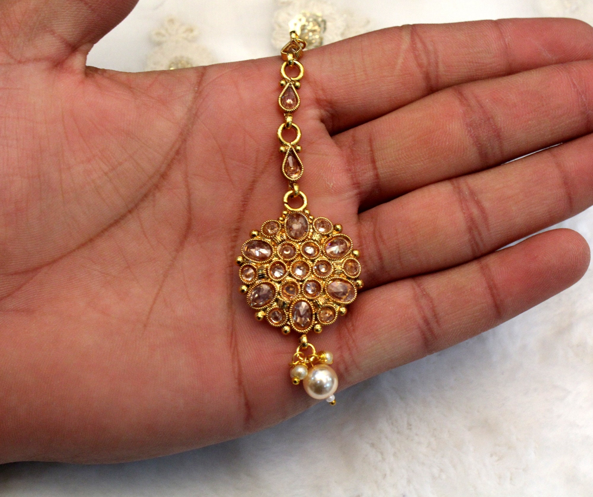 tikka indian headpiece