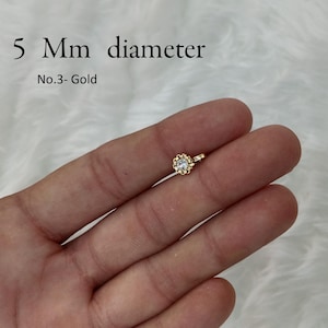 Clip On Nose Pin: Indian Wedding Nathini, Non Pierced No.3
