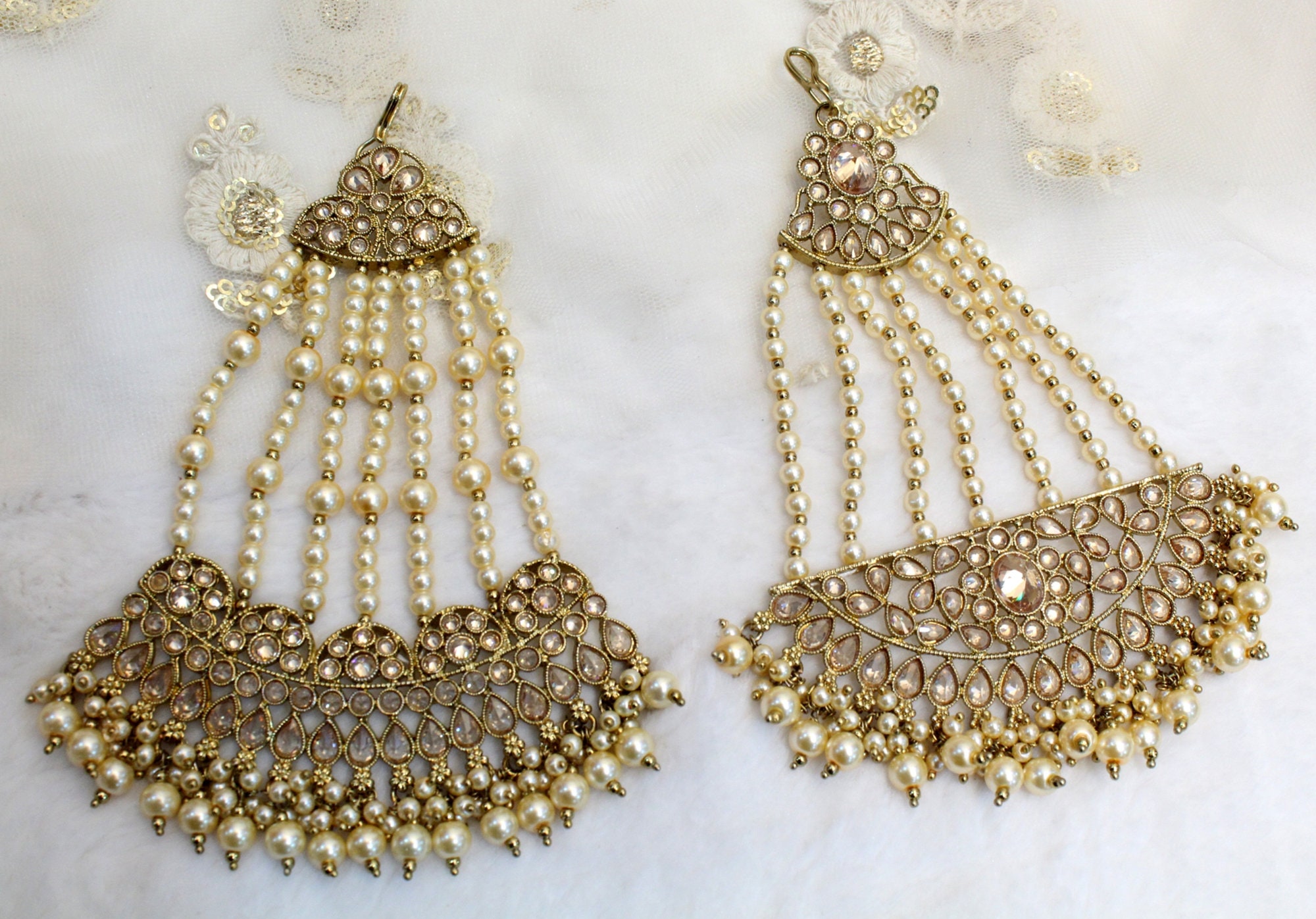 Passa Jhumar Jhoomer Headpiece Bridal Passa/hijab - Etsy Passa Jhumar Jhoomer Headpiece Bridal Passa/hijab - Etsy