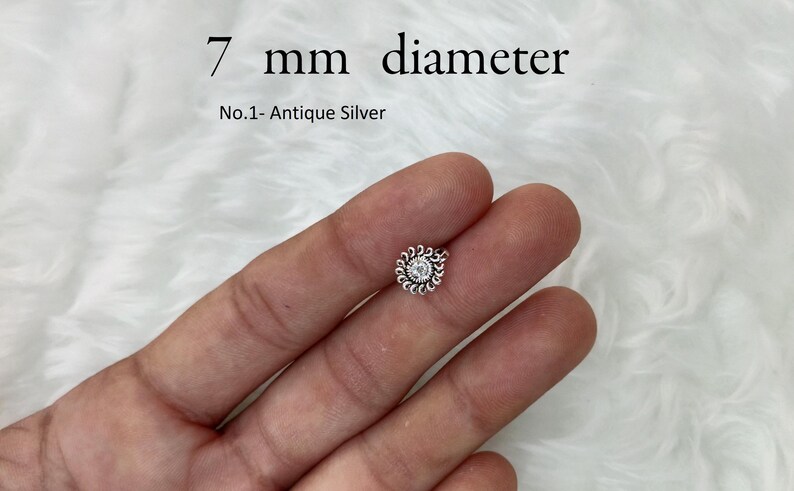 Clip On Nose Pin: Indian Wedding Nathini, Non Pierced No.1