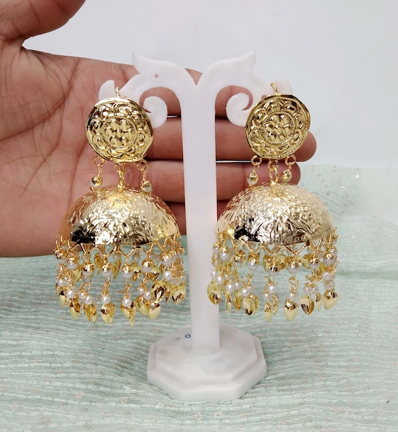 The Prachi Silver Kundan Earrings -Buy antique kundan earrings online — KO  Jewellery