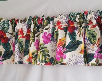 Bold Floral Curtain Etsy