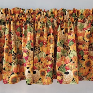 Ernte Herbst Herbst Danksagung Volant Vorhang