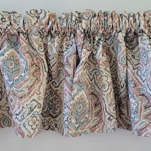 Natural  Valance, Farmhouse Valance, Rustic Valance, Country Valance, Farmhouse Rustic