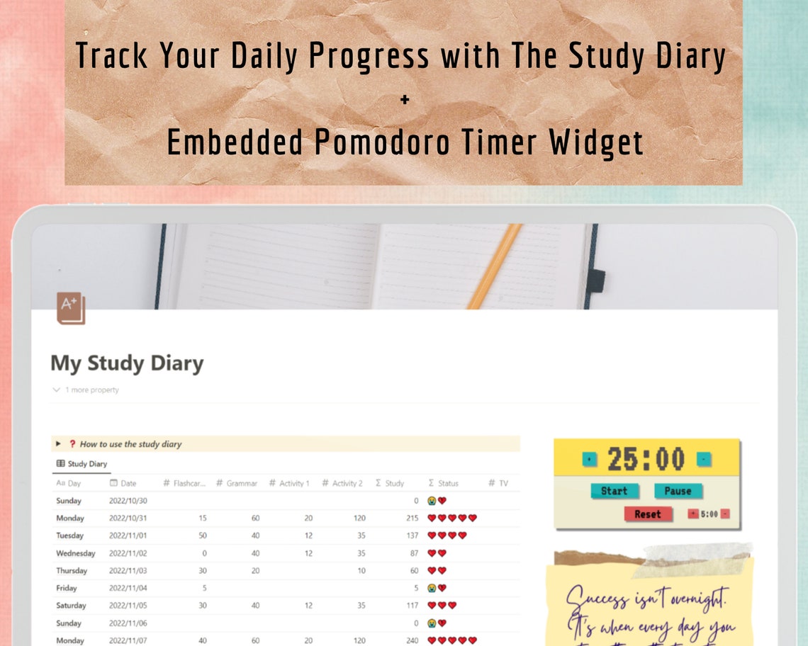 Notion language learning template osfiko