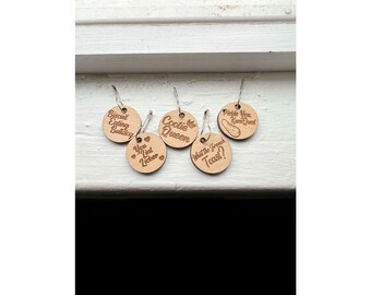 Stitch Marker ~ Wooden Stitch Markers ~ Laser Engraved ~ Crochet ~ Knit ~  Crochet Hook  ~ Funny ~ Humor ~ Dirty Mouth