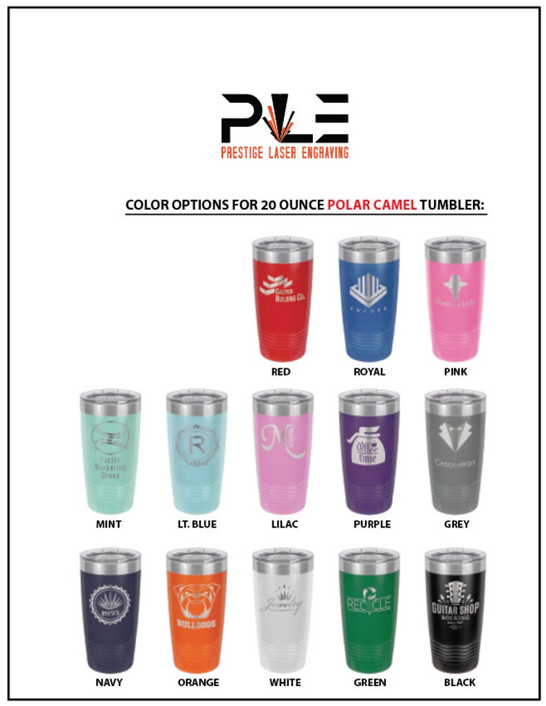 Baby Mama 20 Ounce Polar Camel Powder Coated Tumbler | Etsy