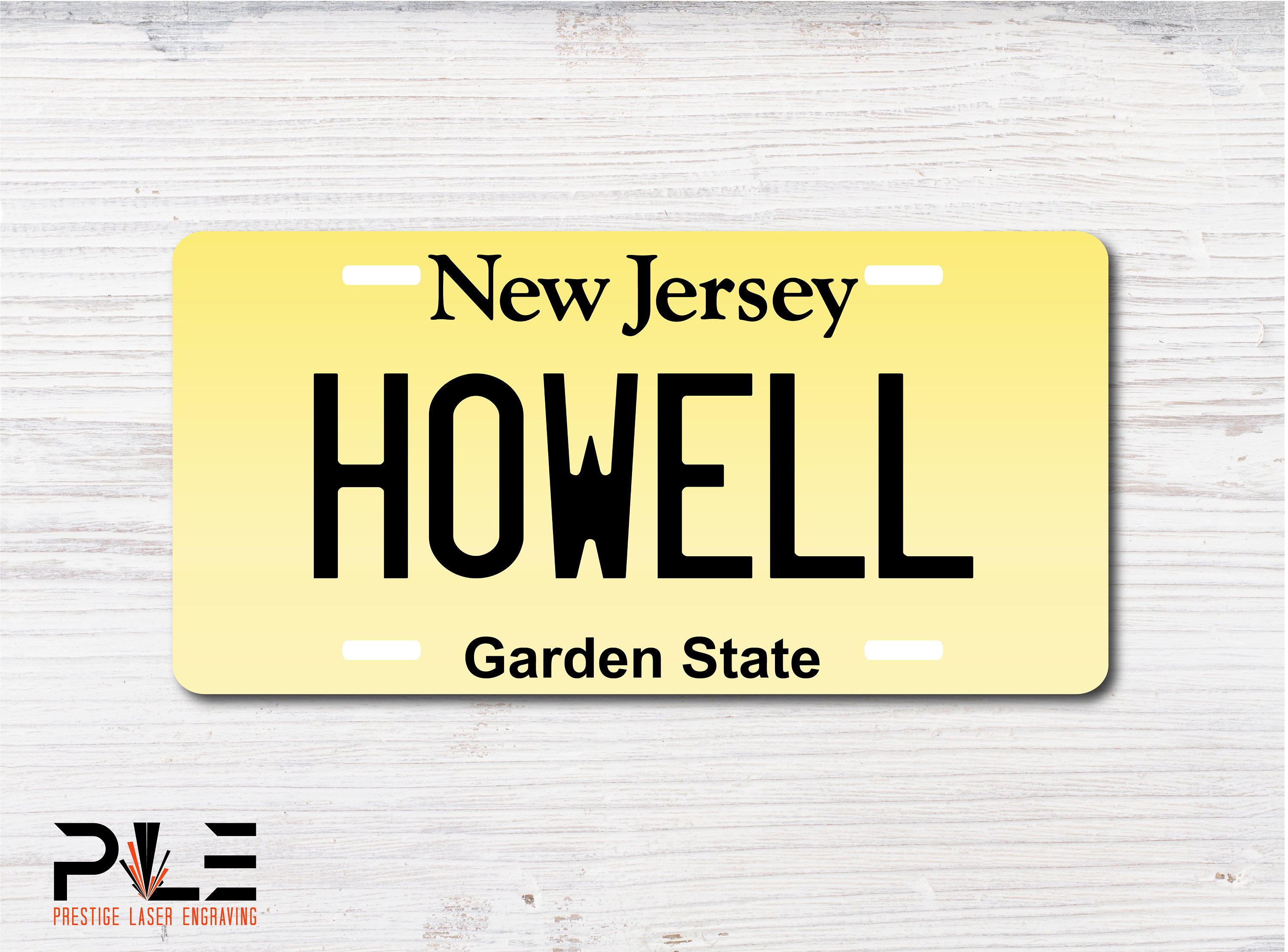 NJ License Plate *Free Personalization*