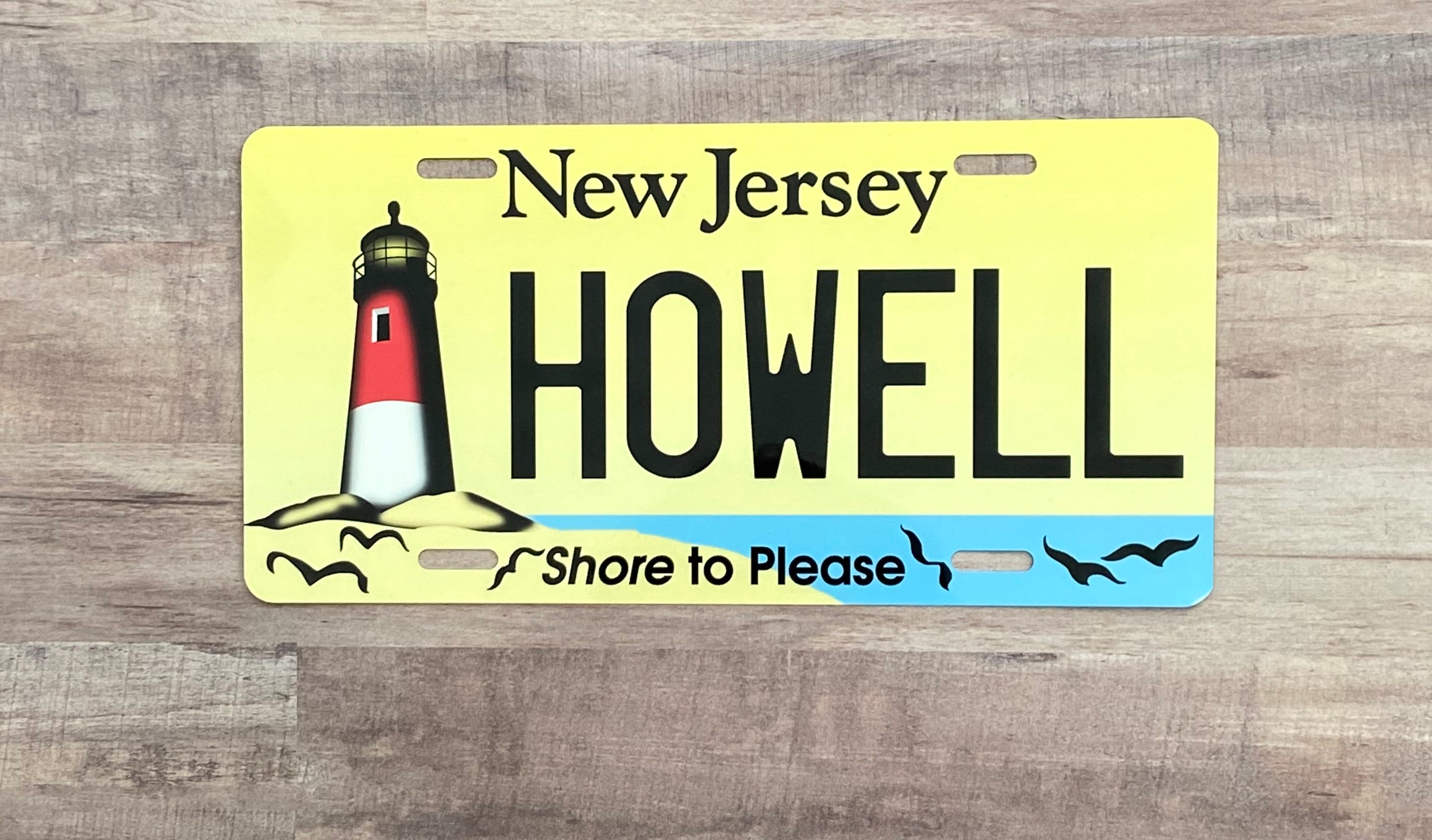 NJ License Plate *Free Personalization*