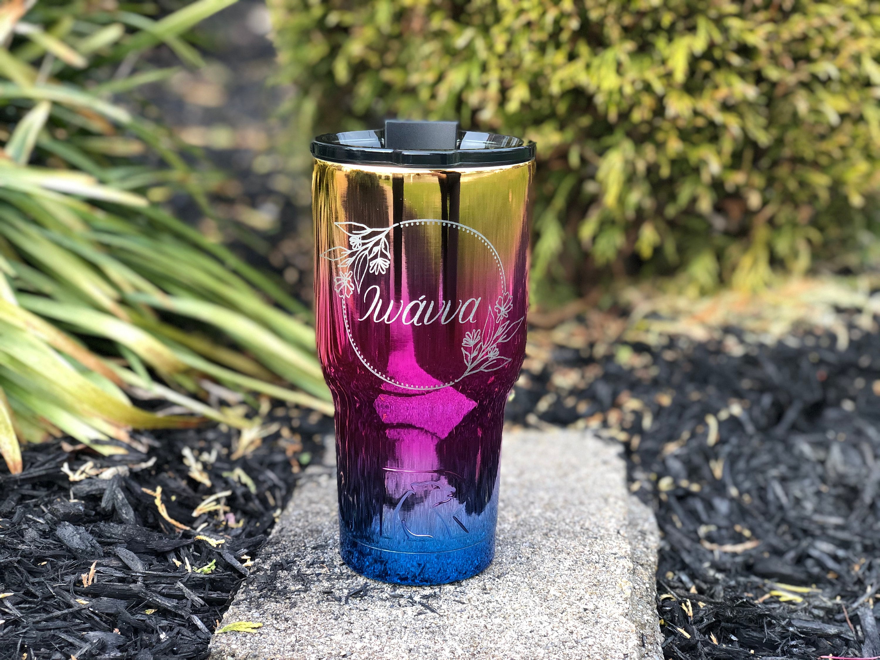 Personalized 20 Ounce RTIC Powder Coated Tumbler